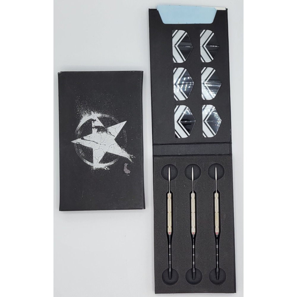 Marlboro Dart Set | Limited Edition | 3 Steel Tip Darts | 6 Flights | USA Map